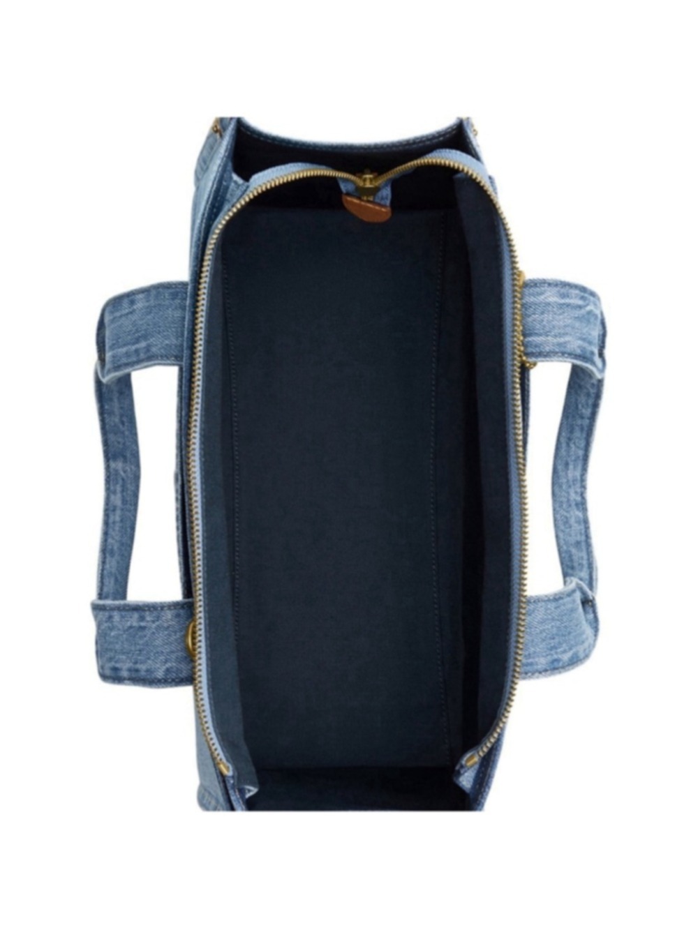 NEW Coach 13.5” Faded Denim Cargo Tote Indigo Blue CR657 NWT - Picture 5 of 16